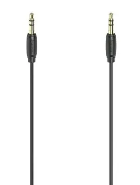 Hama 205118 audio slim kábel jack - jack 1.5 m čierna (205118-H)