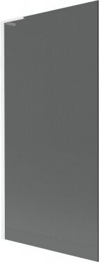 MEXEN/S - Next L vaňová zástena FIX 90 x 150, grafit, biela 895-090-000-03-40-20