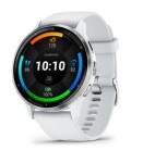 Garmin Venu 3 bielo-strieborná / Chytré hodinky / 1.4 / BT / ANT+ / Wi-Fi / 5ATM (010-02784-00)