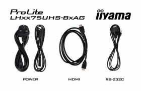 Iiyama iiyama Monitor 55 '' LH5575UHS-B2AG,24/7,IPS,ANDROID.11,4K, WiFi, iiSignage2, FailOver, EShare, 24/7, full daisy chain