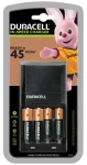 Duracell CEF27 / Nabíjačka batérií / 2x AA 1300 mAh / 2x AAA 750 mAh / NiMH (036529)