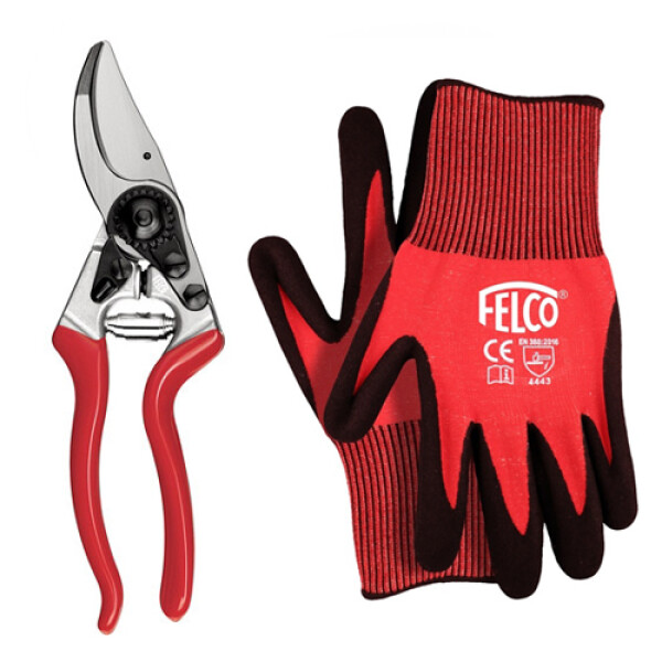 Nožnice FELCO 8 + rukavice XL (darčekový set)