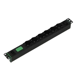 APC Easy PDU Basic čierna / 6x Schuko / 1x C13 / 1U / 10A / 230V (SEP6104G)