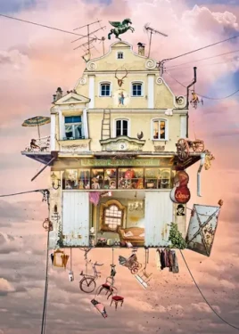 HEYE Puzzle Dom plný pokladov