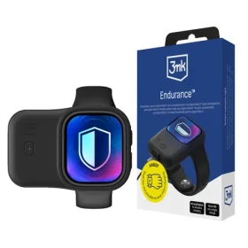 3mk Endurance 1200mAh čierna / Powerbanka / pre Apple Watch 49 mm / 2,5 W / USB-C