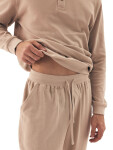 Pánske pyžamo 42638 Desert beige - HENDERSON tělová 3XL