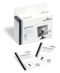 Durable Screenclean Duo / Čistiace obrúsky na obrazovky / vlhčené a suché / 10 ks / bez alkoholu (572102)