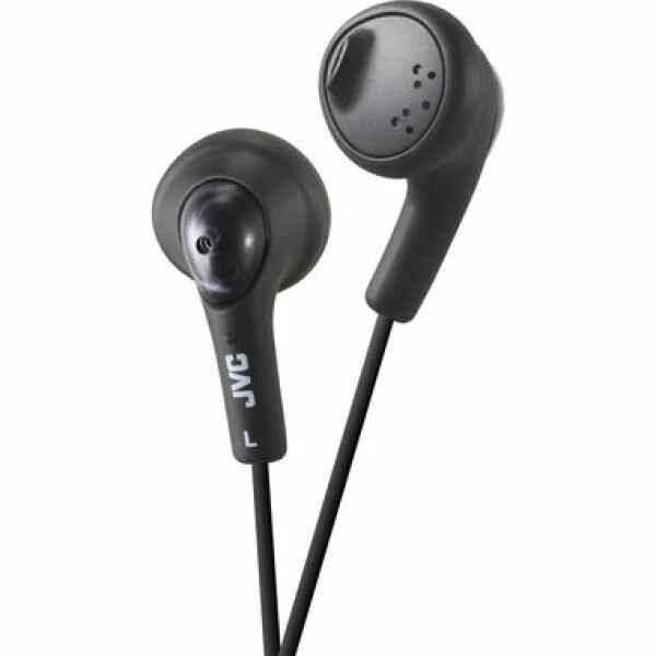 JVC HA-F160-BE čierna / stereo slúchadlá / jack 3.5 mm / 1m (HAF-160BEP)