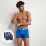 Pánske športové boxerky ks DIM SPORT MICROFIBRE BOXER 3x DIM SPORT čierna