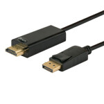 SAVIO CL-56 Kábel DisplayPort - HDMI AM/M 1.5m (KABSAVMON0018)