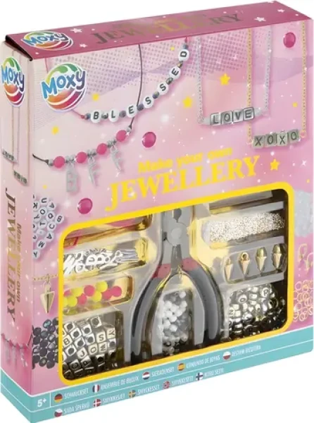 MOXY Sada na výrobu šperkov s písmenami