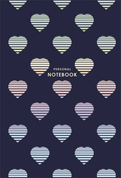 SHKOLYARYK Poznámkový zošit A5 Personal notebook 1ks (mix) / Formát: A5 / Počet stránok: 80 / Linka (8 mm) (140074)