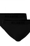 Pánske bambusové nohavičky ATLANTIC 2Pack - čierne XL