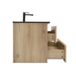 Kúpeľňová skrinka 2 zásuvková s umývadlom SAT B-Way 59x50x45 cm dub mat BWAY260OAKU4B2B BWAY260OAKU4B2B