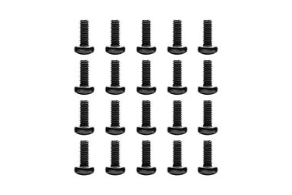 EKWB EK-Loop Phillips Head Screw Set M4x10mm - Black (20pcs) (3831109898000)