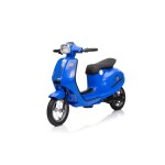 Mamido Detský elektrický skúter Retro 23 modrý