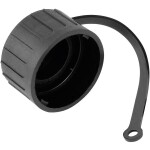 Amphenol C016 00U000 001 1 ochranná krytka pre guľatý faston, 1 ks; C016 00U000 001 1