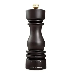 ColeMason London Dark Chocolate / Mlynček na soľ / výška 18 cm / Grind Select (H233120)