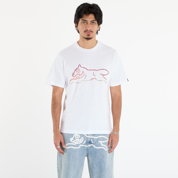 Tričko Billionaire Boys Club Icecream Crystal Running Dog T-Shirt White M