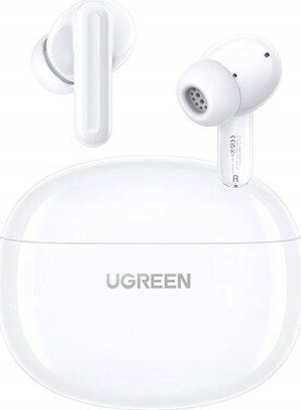 Ugreen Bezprzewodowe słuchawki dokanałowe TWS UGREEN HiTune T3C Bluetooth 5.4 IPX5 (biele)