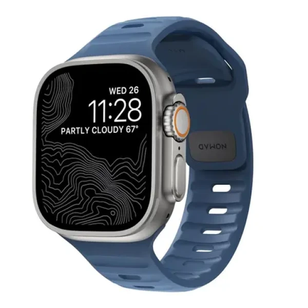 Nomad Sport Strap remienok M/L pre Apple Watch 49/46/45/44/42mm naval blue (NM014919858)