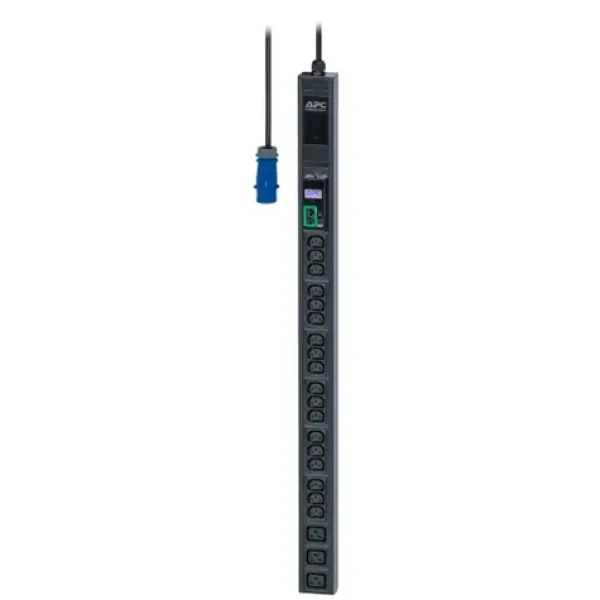 APC Easy PDU Metered ZeroU čierna / 18x C13 amp; 3x C19 / ZeroU / IEC309 / 16A / 230V (EPDU1116M)