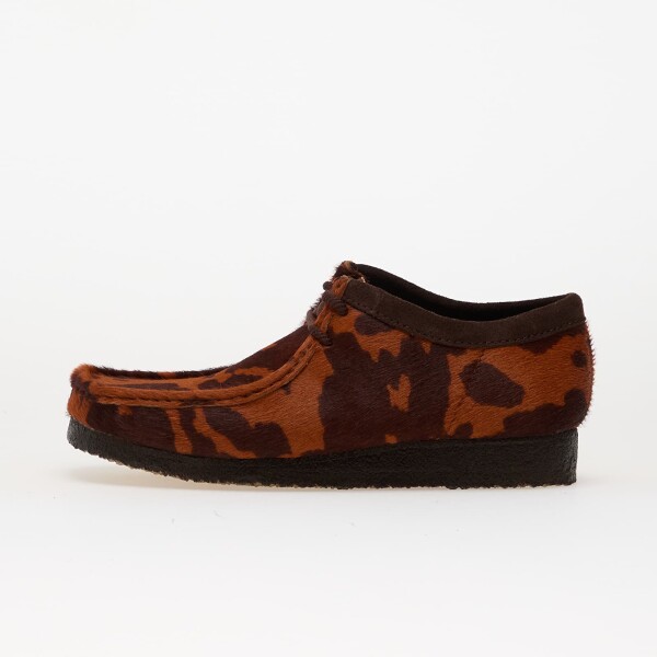 Tenisky Clarks Originals Wallabee Brown Cow Print EUR 44