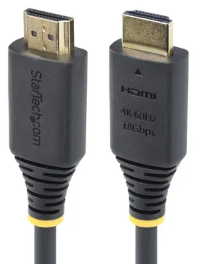 StarTech / HDMI kábel / 2,4 m / 4K / 240Hz / čierna (HDMI2-CABLE-4K60-8F)