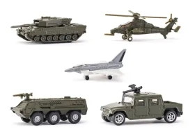 Siku Military - Sada vojenských vozidiel, 5 ks