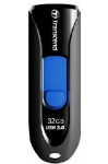 Transcend JetFlash 790 32GB čierno-modrá / Flash Disk / USB 3.2 Gen 1 - (USB-A 3.0) (TS32GJF790K)