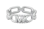 Michael Kors Strieborný prsteň so zirkónmi Premium MKC1658CZ040 52 mm