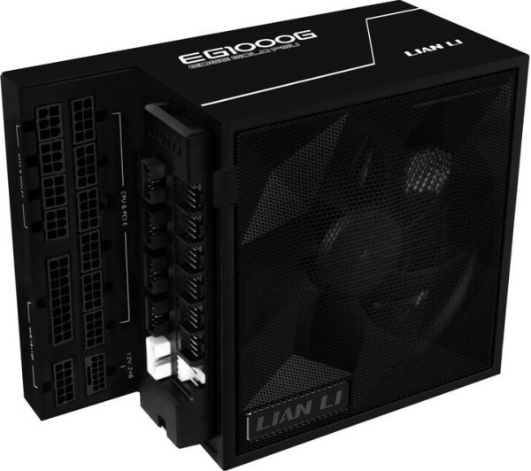 Lian Li EDGE GOLD 1000 80 PLUS Gold Netzteil, PCIe 5.1, ATX 3.1 - 1.000 Watt, schwarz, inkl. USB-Hub