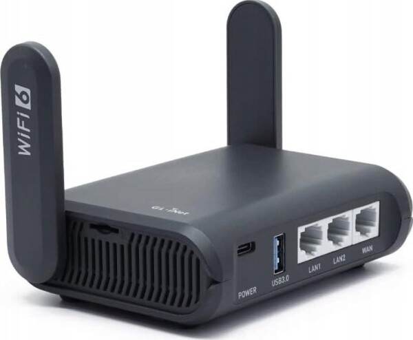 Allnet Wireless AX 3000Mbit Pocket-sized Router for Home and Travel / WiFi Client OpenWRT