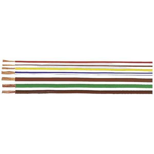 HELU 28532-500 vedenie vo vozidlách, FLRY-B, 1 x 1.50 mm², hnedá, 500 m; 28532-500