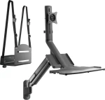 Maclean MC-838 / Nástenný držiak monitora a klávesnice / 17-32" (MC-838)