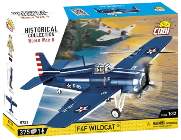 COBI 5731 Americké stíhacie lietadlo Grumman F4F Wildcat