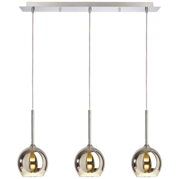 Deko Light Bunda 342115 závesné svietidlo LED , halogénová žiarovka G9 28 W strieborná; 342115