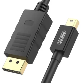 Unitek mini DisplayPort / Kábel / DP 1.2 / 4K UHD / 3 m (Y-C612BK)