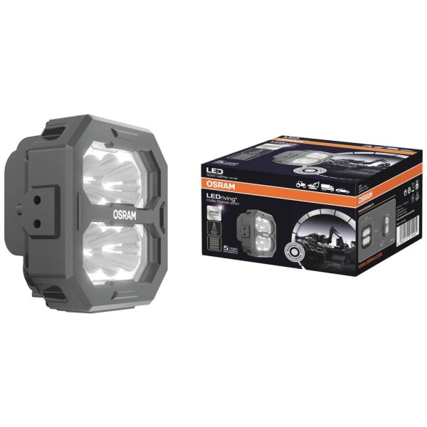 OSRAM pracovný svetlomet 12 V, 24 V LEDriving® Cube PX2500 Spot LEDPWL 110-SP široké diaľkové svetlo (š x v x h) 68.4 x 113.42 x 117.1 mm 2500 lm 6000 K; LEDPWL 110-SP