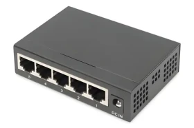 Digitus 5- Port Gigabit čierna / Switch / Unmanaged / 10/100/1000 Mbit/s (DN-80202-1)