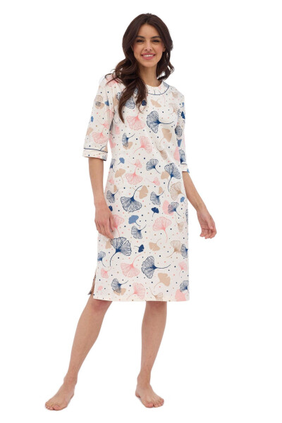 Nočná košeľa 734/707 Esme plus - CORNETTE Růžová 3XL