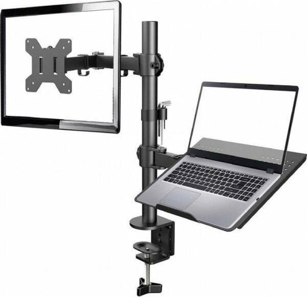 Gembird Držiak na monitor 12" - 27" z podstawką na notebooka (MA-DA-02)