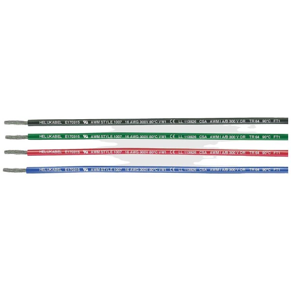 HELU 63506-305 jeden drôt, UL-CSA, 1 x 0.129 mm², sivá, 305 m; 63506-305