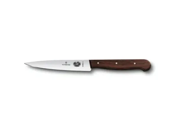 VICTORINOX Kuchársky nôž 12 cm s drevenou rukoväťou (5.2000.12RAD)