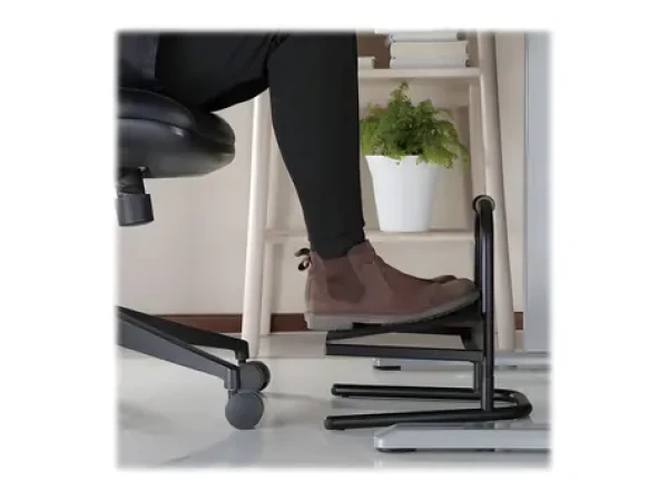 LogiLink EO0007 čierna / Opierka nôh / nastaviteľná výška / nosnosť 25 kg (EO0007)