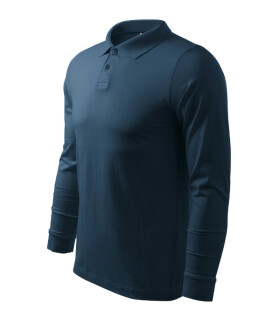 Single J. LS pánska polokošeľa námornícka modrá 2XL