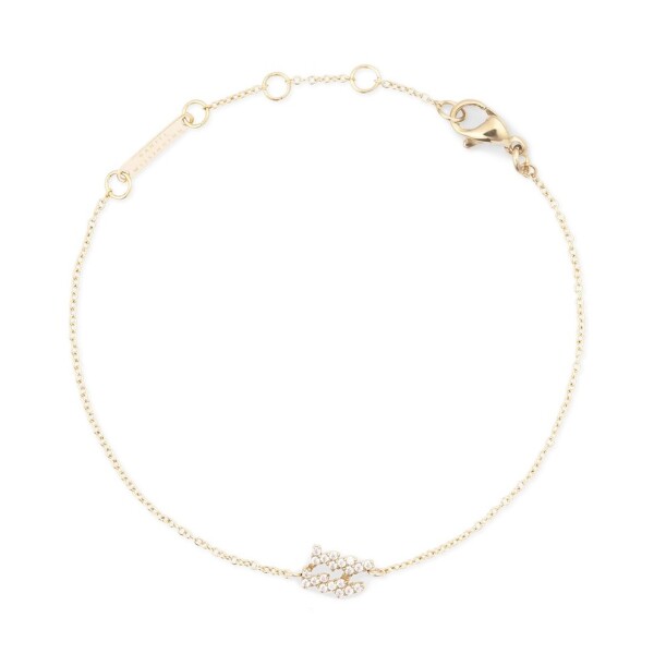 Daniel Wellington Pozlátený retiazkový náramok znamenia Vodnár Crystal Zodiac DW00400917