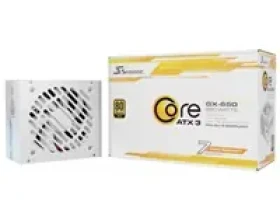 Seasonic Core GX-650 biely / PC zdroj / 2x PCIe / 650 W / modulárny / 80+ Gold (SRP-CGX651-A5A32SF-W)