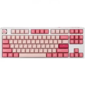 Ducky One 3 TKL Cherry MX-Red ružová / herná klávesnica / mechanická / drôtová USB-C / US (DKON2187-RUSPDGOWWPC2)