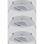 Paulmann 92486 EBL Choose vstavané bodové svietidlo sada 3 ks 10 W biela; 92486